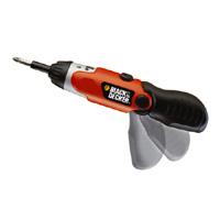 Visseuse Black & Decker Tournevis sans fil Black+Decker 3,6V + renvoi  d'Angle