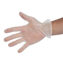 Vogue Gants vinyle non poudrés Hygiplas XL (lot de 100) - UNY247-XL_0