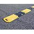 21767-01 - Ralentisseur de vitesse temporaire pliable en polyuréthane jaune et noir - Dimensions 3000 x 250 x 25 mm - CityGom_0