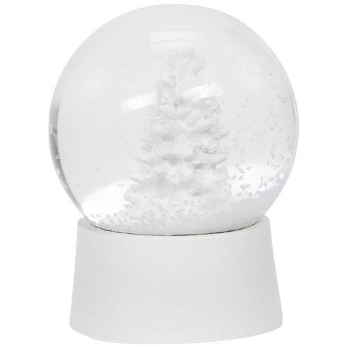 Boule à neige 10248700 - Sapin enneigé avec base en résine et boule en verre_0