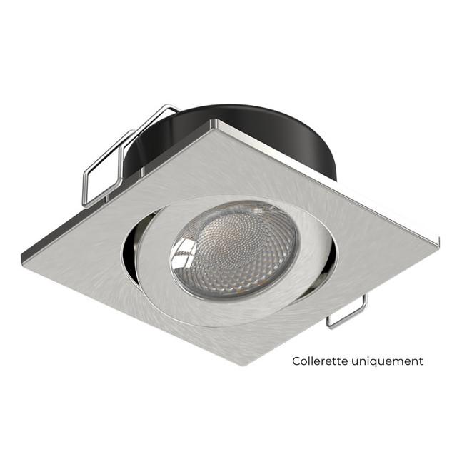Collerette Carrée Alu brossé pour COMA - TBC101BS - SOLUM_0
