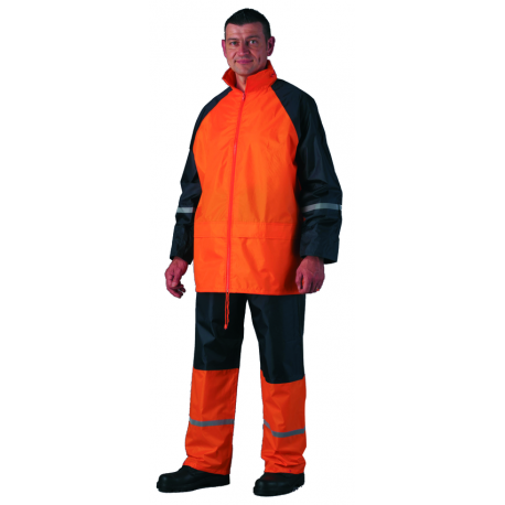 Ensemble de pluie - Rainwear orange et noir - Coverguard | 50731_0