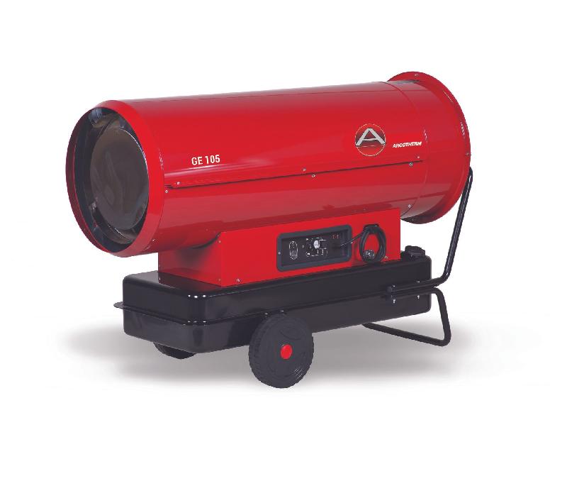 Générateur d'air chaud à fioul - GE105 - 111 kW - 4600 m3/h - Réservoir 105L_0