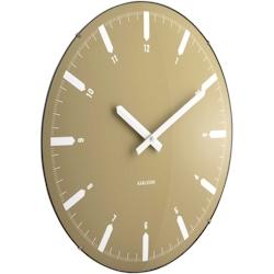 Horloge murale en polypropylène Realista Dome vert Karlsson - vert 8714302771682_0