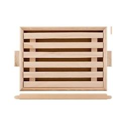 Planche à pain bois 38,5x25x2 cm  - Shopdeschefs - 8003512805349_0