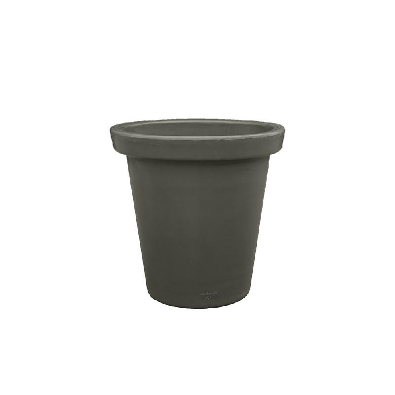 PLAST'UP ROTOMOULAGE Pot de fleurs rond xxl delight 420l - TAUPE - marron 0669014882318_0