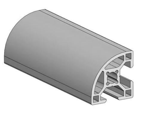 Profilé aluminium 30×90° r_0