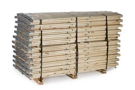 Rehausse palette pliante en bois sur mesure - Fabrication adaptée à vos besoins - Commande minimum de 110 unités_0
