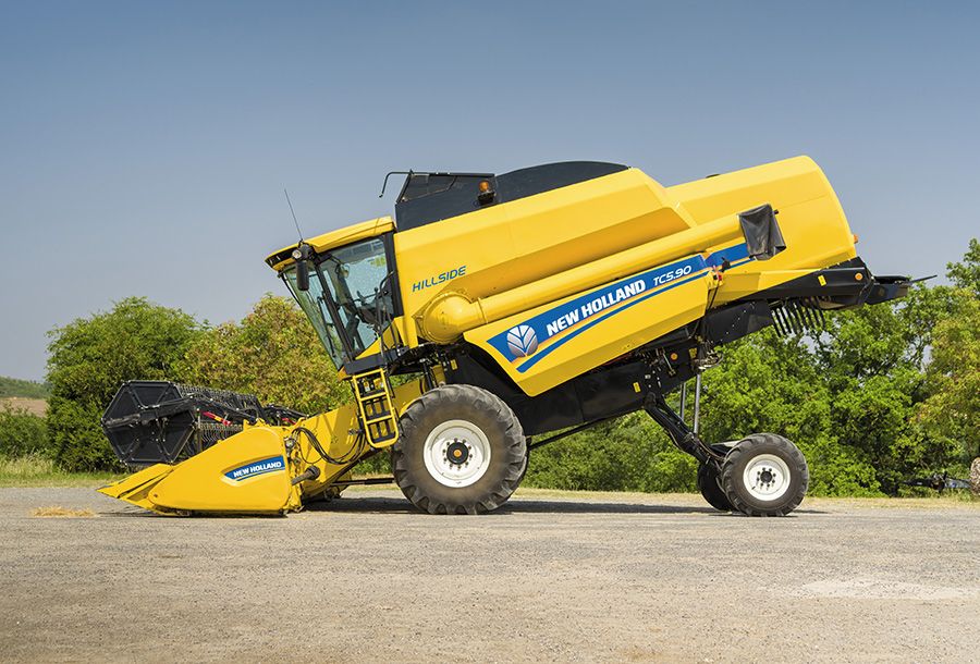 Tc4.90 tier 4b moissonneuse batteuse - new holland - capacité de la trémie (l) 5 000