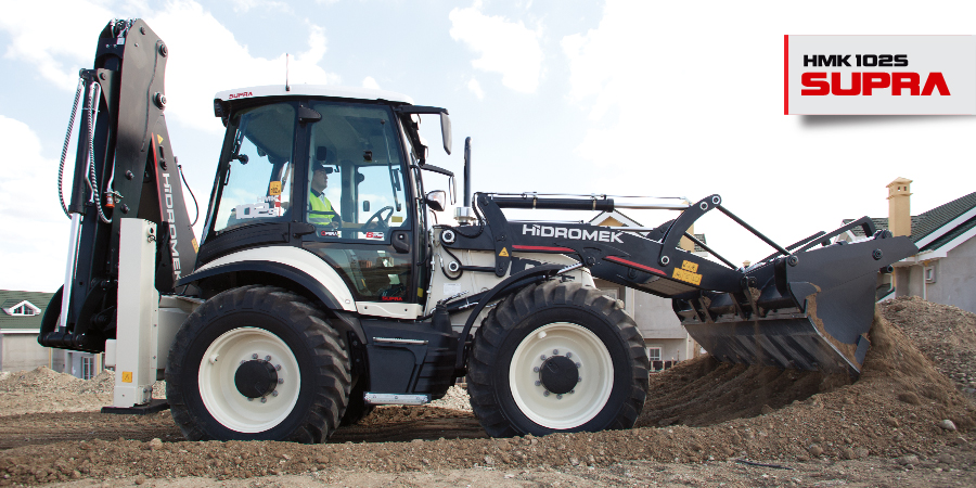 Tractopelle 9.8t - Hidromek HMK 102S Supra - moteur Perkins 1104D-44TA - 100 cv_0