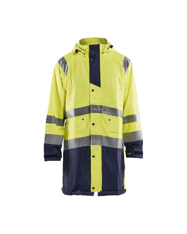 Veste de pluie Blaklader 4324 - haute visibilité - norme EN 343 Classe 3,1 et EN ISO 20471 Classe 3_0
