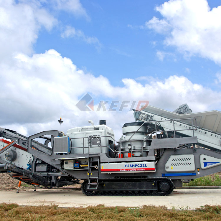 Concasseur mobile sur chenille en carrière et sur chantier 200 t/h_0