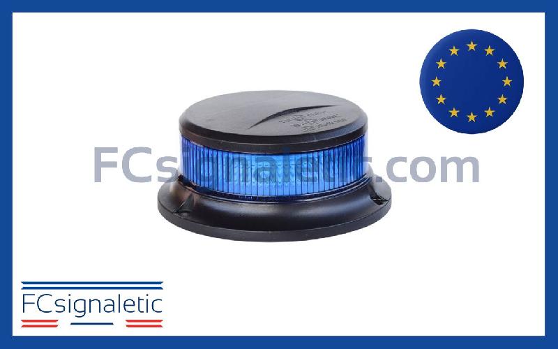 Gyrophare à LED bleu fixation 3 points classe 1 LEDSON 5001814_0