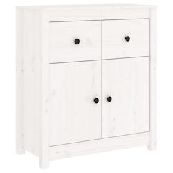 Helloshop26 - Buffet bahut commode armoire meuble de rangement organisateur cuisine salle de séjour salon 70 x 35 x 80 cm bois 02_0030491 - 300020965_0