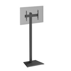 KIMEX Support TV sur pied 32'' - 75'' Hauteur 240cm à poser noir - noir 3700685425781_0