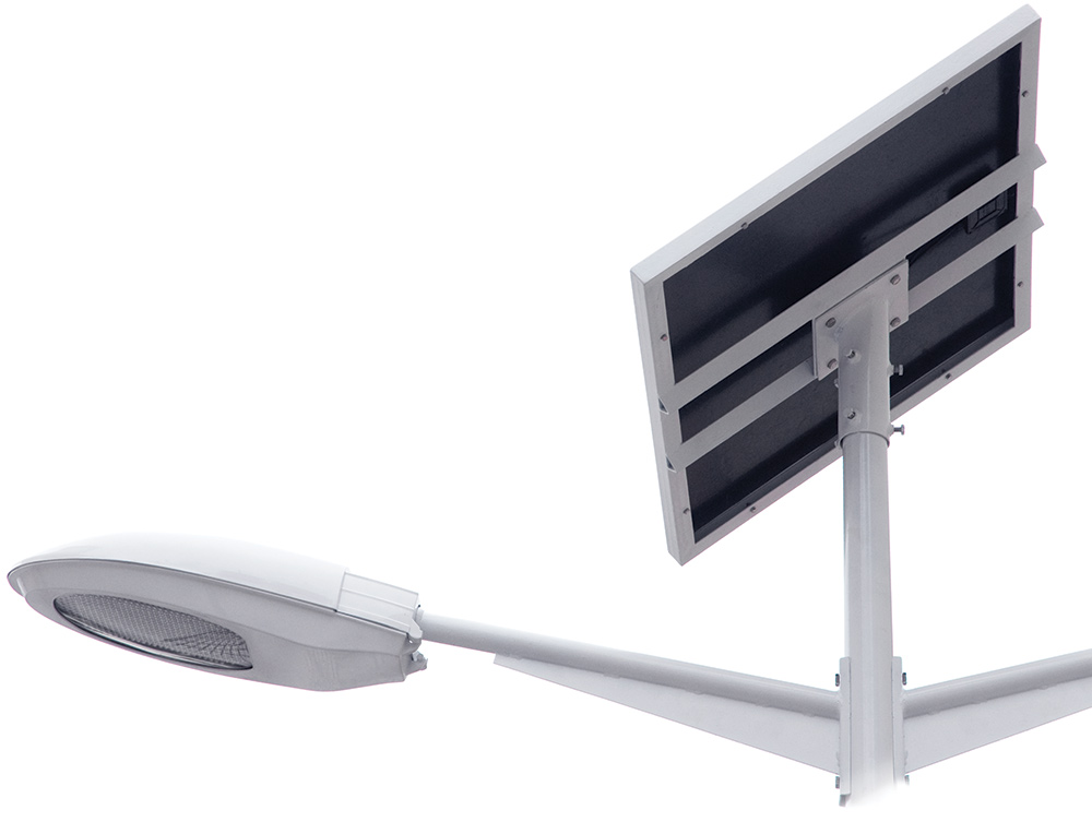 Lampadaire urbain solaire / led / 25 w / 2750 lm / en acier galvanisé / 5 m_0