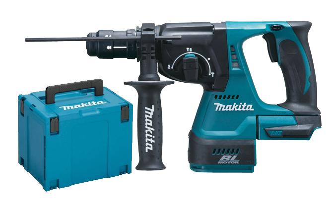 Perfo-burineur sds plus 18v (sans batterie ni chargeur) en coffret makpac - MAKITA - dhr243zj - 747111_0