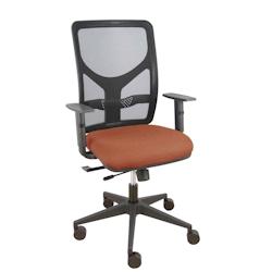 Piqueras y Crespo Silla Motilla traslack malla negra asiento bali marrón brazo regulable - marron multi-matériau 21TKM840B363B10CRN65_0