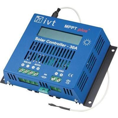 RÉGULATEUR DE CHARGE SOLAIRE IVT MPPTPLUS 30A 12 V, 24 V 30 A