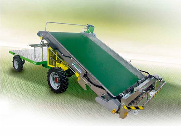 Récolteuse Slide Valeriana - Hortech SRL - pour mâche - vitesse max 10 km/h - système de coupe moderne_0