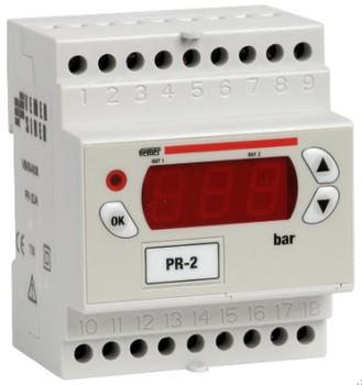 Régulateur numérique PR-2DA VM664000 - pression - boîte 4 modules DIN - 24/230V AC - 2 relais sortie_0