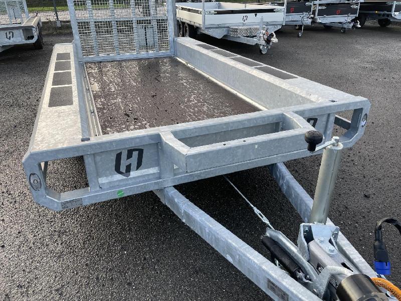 Remorque porte engins HENRA type MT 350x150 PTAC 3500Kg - Reference MA235/3715 - Transport d'engins - Neuve_0
