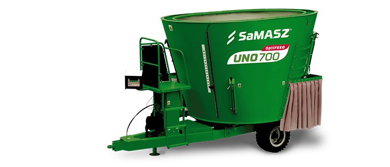 Uno Mini 500 - Mélangeuse agricole Samasz - Capacité 5m³ - Faible puissance demandée, vis innovante_0
