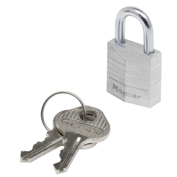 MASTER LOCK 9120EURQNOP - Lot de 4 cadenas en aluminium 20 mm - Anse 11 mm - Finition noire laquée_0