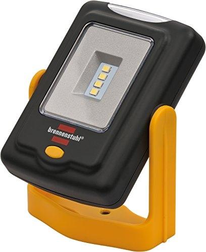 Brennenstuhl Lampe LED SMD à main - Plastique noir - Dimensions 3.4 x 6.7 x 10.0 cm_0