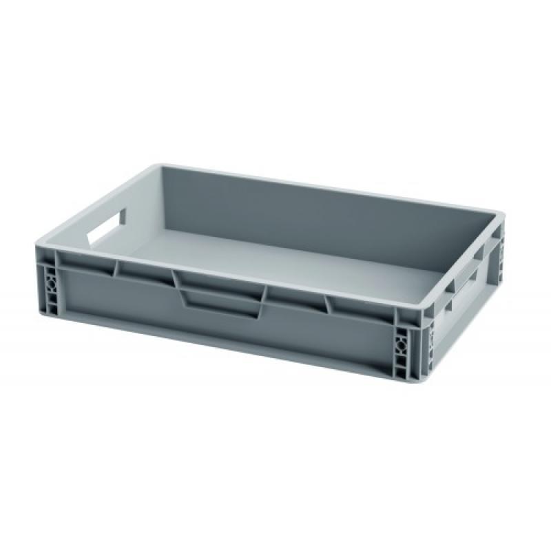 Bac De Rangement Industriel Europe 400x300mm - 15L Gris Polypropylène Superposable