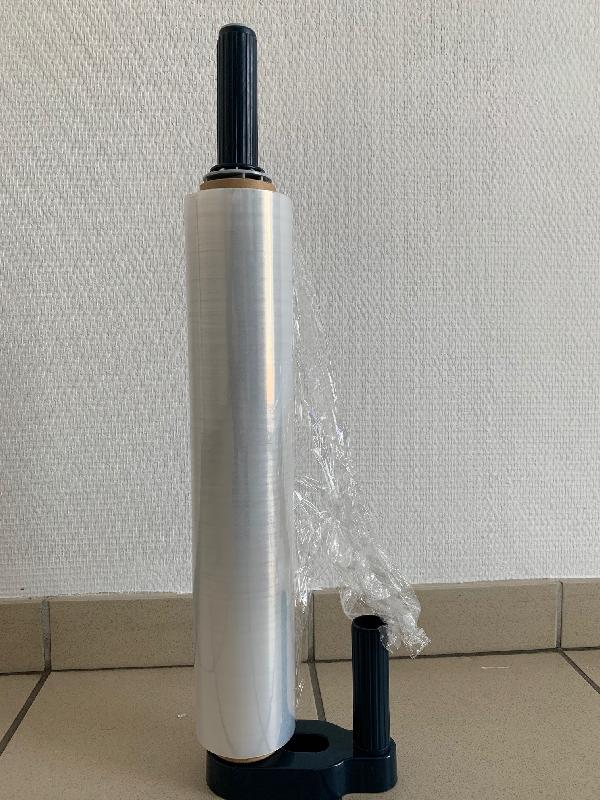 Bobines de film étirable manuel pour palettisation 450 mm 30 microns fabriqué en France - FPALMIN-AD06/C_0