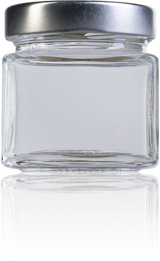 Bocal en verre Evolution Quad 212 ml - TO 66 Haute - Poignée - Verre blanc_0