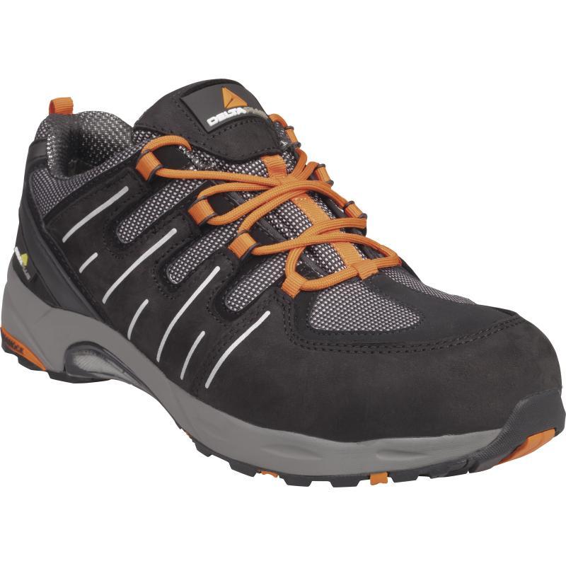 Chaussures de sécurité basses en cuir nubuck et mesh nylon - XR502S3 - Amagnétiques avec semelle antidérapante SRC_0