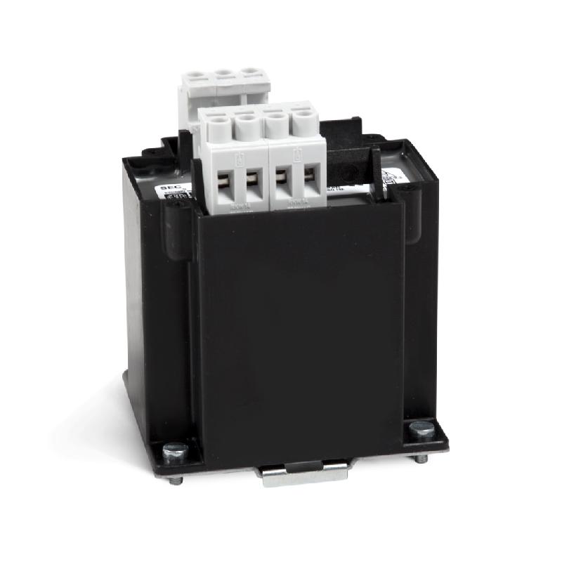 Transformateur monophasé de commande EDR 24TC40 - IP20 - Fixation sur rail DIN - 15-230-400V / 0-24V - 40VA_0