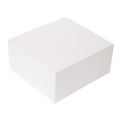 García de Pou Garcia de Pou 200 unités - Boîtes Patisseries Sans Fenêtre 'Thepack' 250 G/M2 17X14X11,5 Cm Blanc Carton Ondulé Nano-Micro - blanc_0