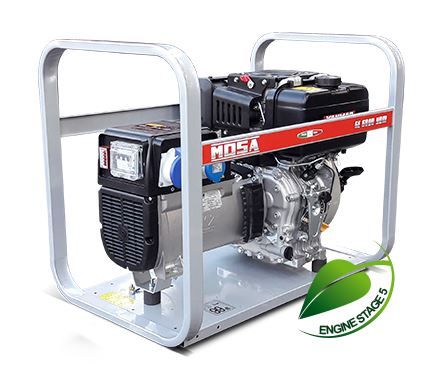 Ge 6000 YDM groupe électrogène - Mosa - 5 kVA - moteur diesel Yanmar - fréquence 50 Hz_0