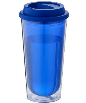 Gobelet isotherme Kota 470ml - double paroi avec couvercle à visser - plastique AS sans BPA_0