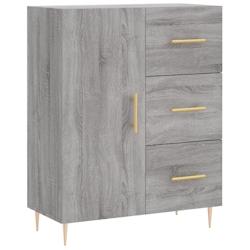 Helloshop26 - Buffet bahut commode armoire meuble de rangement organisateur cuisine salle de séjour salon sonoma 69,5 x 34 x 90 cm 02_0036476 - 30002_0