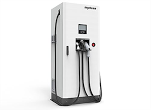 Ingerev Rapid 50 - Borne de recharge rapide pour voiture électrique - Ingeteam - 43,5 kVA - Compatibilité CHAdeMO, CCS et Type 2_0