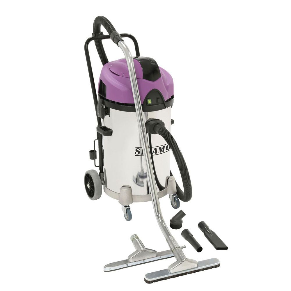 Jet 50 i - Aspirateur eau et poussières - Cuve inox 50L - Sidamo - Décolmatage manuel - Classe M_0
