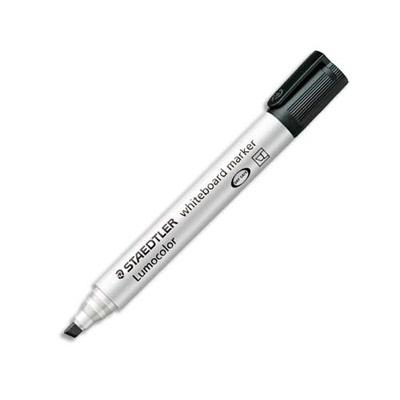 MARQUEUR STAEDTLER LUMOCOLOR 351B - POINTE BISEAUTEE - EFFAÇABLE NOIR