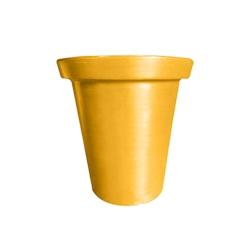 PLAST'UP ROTOMOULAGE Pot de fleurs rond xxl delight 760l - JAUNEMANGUE - jaune 0750122559732_0