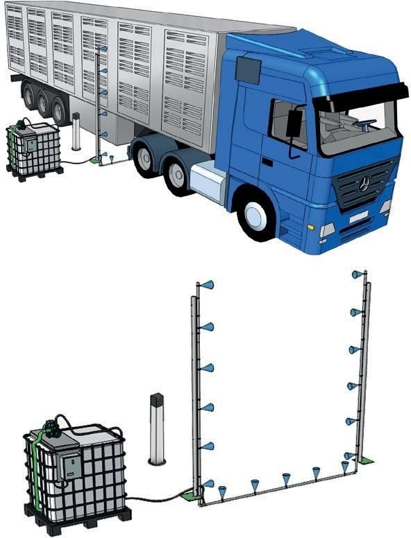 Portique de désinfection des véhicules_0