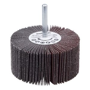 Roue à lamelle - wolfcraft - diamètre de la queue 6 mm - adaptée bois, métal et peinture_0