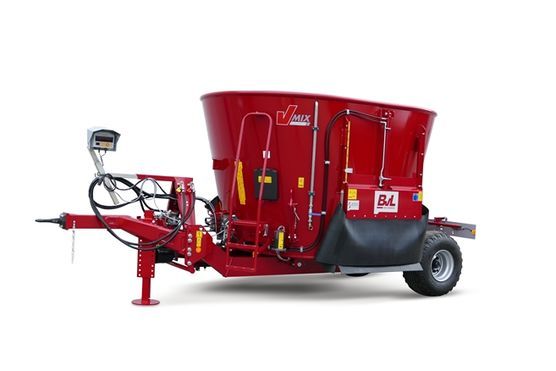 Mélangeuse agricole V-MIX Plus T 6,5-12 1S - BvL - Volume 6,5 à 12 m³ - Hauteur réduite à partir de 2,15 m_0