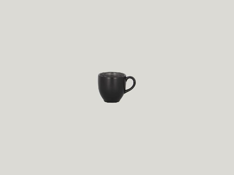 TASSE À EXPRESSO GRIS PORCELAINE 9 CL Ø 6 CM TRINIDAD RAK