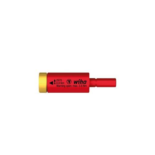 ADAPTATEUR DYNAMOMÉTRIQUE ISOLÉ EASYTORQUE CAPACITÉ DE SERRAGE 2,8NM WIHA