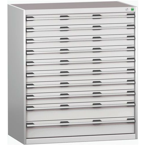 BOTT 1 ARMOIRE À TIROIRS SL-10612-10.2 AVEC 10 TIROIRS POUR CHARGE LOURDE