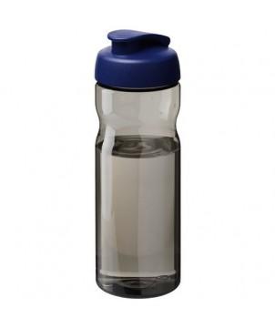 BOUTEILLE DE SPORT H2O ACTIVE BASE TRITAN DE 650 ML À COUVERCLE À CLAPET BLEU - GOURDES DE SPORT PUBLICITAIRES PERSONNALISÉES