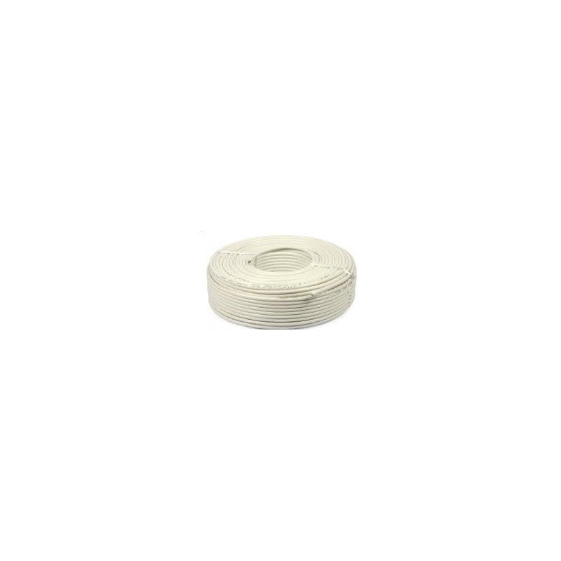 CÂBLE SOUPLE HO5 VV-F 50M 2 X 0,75MM² BLANC - FILS & CABLES - 007005 (DNA)